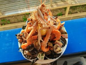 Commande de fruits de mer